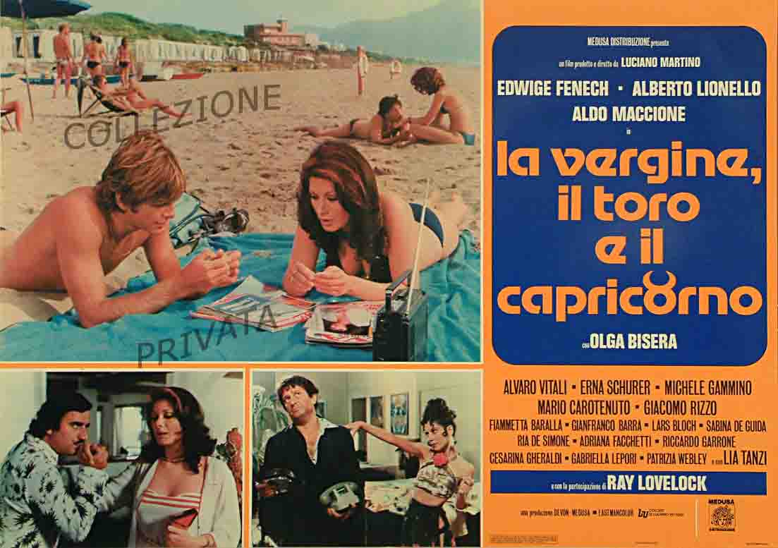 La Vergine Il Toro E Il Capricorno 1977 Cast